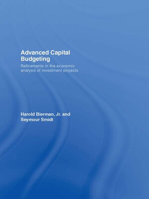 cover image of Advanced Capital Budgeting